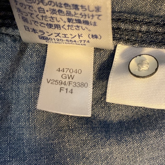 Land’s End Chambray Shirt - Picture 5 of 12